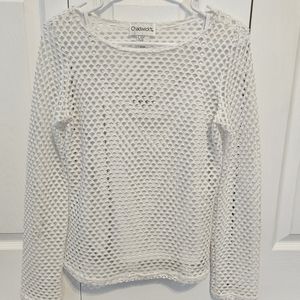 Chadwicks 2-piece white shell and sweater